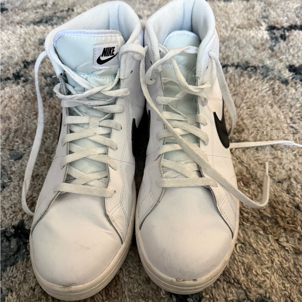 🔥 Nike Court Royale / Mid-Top Style – Men’s Size 12 – Clean White 🔥